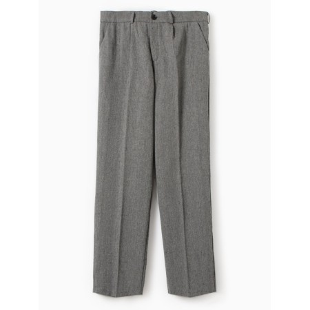 Men's pants Minaku: Modern Classic color dark gray, pr 44-4