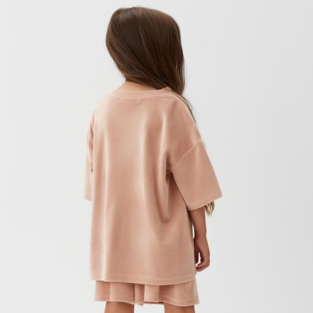 Kids (T-shirt, shorts) KAFTAN PLUSHY R.34 (122-128), beige-3