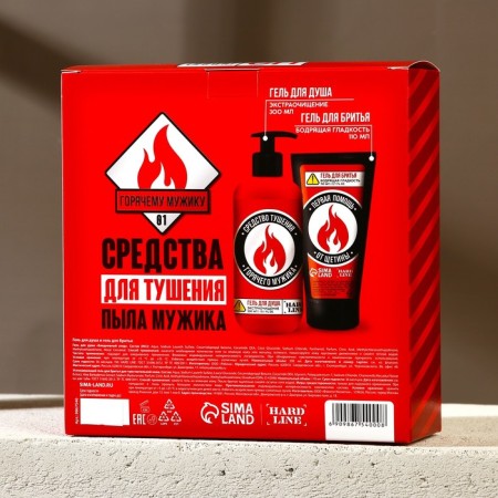 Set "for any fire case", shower gel, 300 ml and shaving gel, 110 ml-11