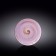 The plate round Wilmax England Spiral, D = 18 cm, lavender color