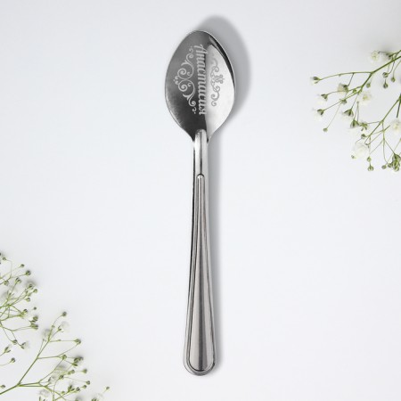A name spoon on the postcard "Anastasia", 3 x 14 cm.-2
