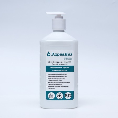 Antiseptic "Zdravdez", gel, pump suboser, 1 liter