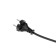 The curling iron Luazon LW-23, 65 W, ceramic coating, D = 9 mm, 230 ° C, black