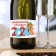 Stick on the bottle "Champagne New Year", Dracosi 2024, 12 x 8 cm