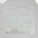 Plastic sticker "Bright inscriptions" mix set 6 sheets, scapula and tweezers 15.5x13 cm