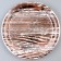 Paperial plate "Strips", in the set 6 pcs., Color Pink gold