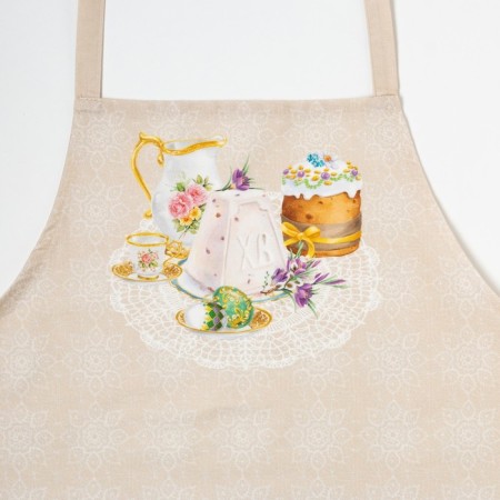 Apron Ethel "Easter Easter cakes" 60x70 cm, 100% hl, sarzha 190 g/m2-1