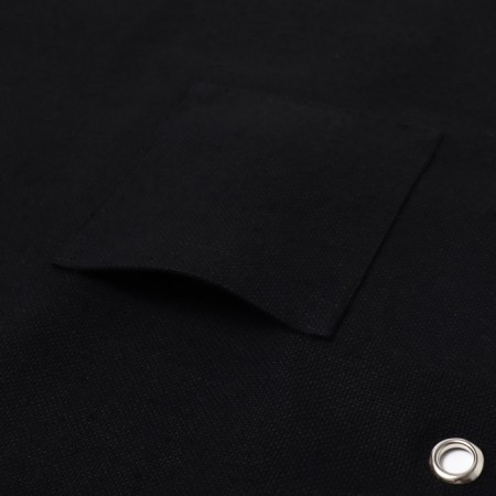 Apron Ethel Minimalist Design Black 60x70cm. 45%linen, 55%HL 395 g/m2-9