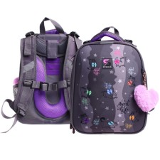 School backpack 38 x 30 x 16 cm, ergonomic back, stavia 