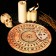 Spiritic board "Tablets of heavenly oracle", D = 29 cm