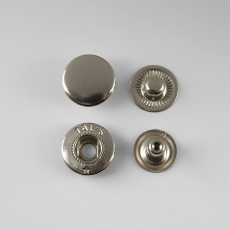 Installation button, alpha (S-shaped), d = 15 mm, nickel color-2