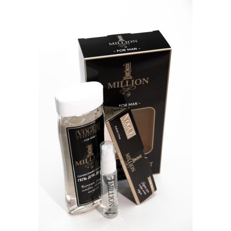 Gift set of men's 1 Million, shower gel 250 ml, perfume water 30 ml-4