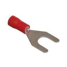 IEK IEK NVI 1.25-4, fork 0.5-1.5 mm, UP. 100 pcs, unl10-d15-4-4, red color