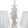 Chase "Melania" 5x40W E14 White-gold 56x56x82 cm Bayerlux