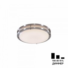 Lamp Citilux Boston CL709201N, 25.5X25.5X7 cm, 1x20W, LED, color gray color