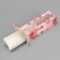 Box for Makarun, confectionery packaging "Love You", pink roses, 18 x 5.5 x 5.5 cm
