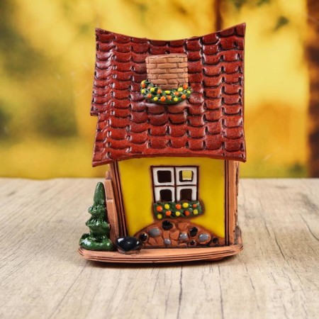 Aroma lace house "Mashenka", handmade, mix, 11.5 cm-1