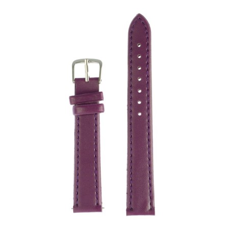 Solomon watch strap, 16 mm, genuine leather, L-20 cm, lilac-1