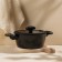 Aluminum pan with anti -stick coating SL Home, D = 20 cm, h = 8.8 cm, induction, black color
