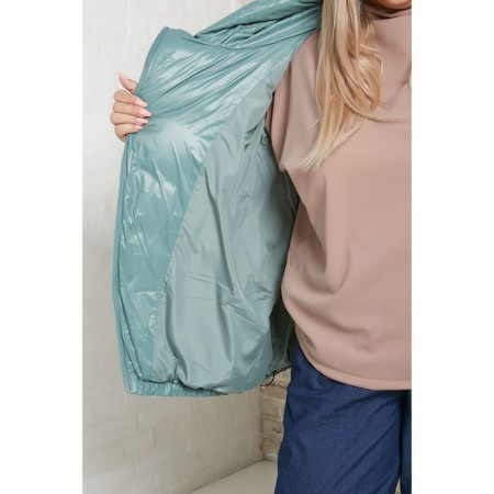 Women's jacket, size 56, khaki color-5