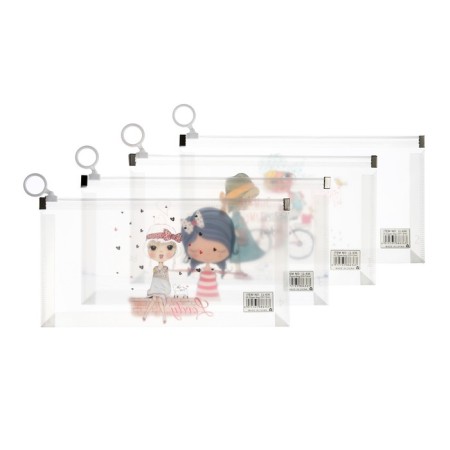 Lightning folder-convert format A6, 180MKR, with a drawing "Little Girl", mix-5