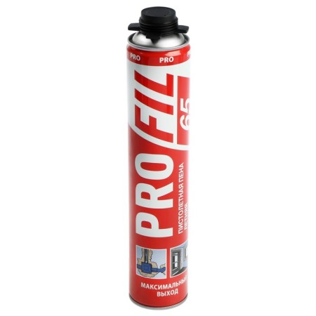 Installation foam Soudal Profil 65, pistol, summer, up to 65 liters, 820 ml