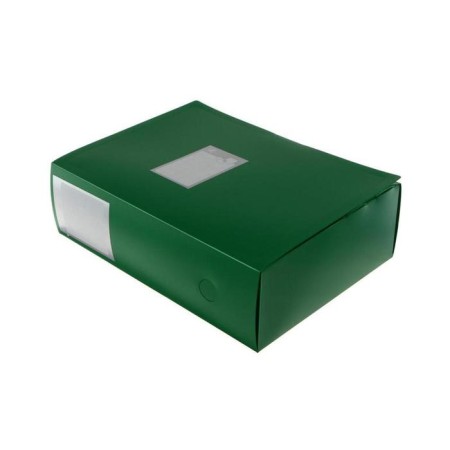 A4 archive folder A4, a spine of 80 mm, plastic, calligrata, cut fastener, green, up to 700 sheets-2