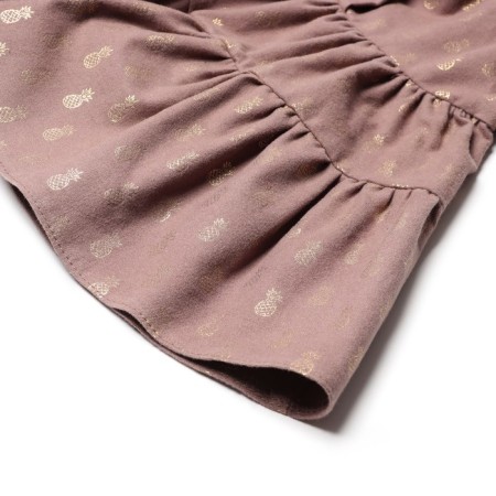 Baby dress I "pineapple", height 74-80, brown-3