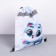 A bag for shoes with a reflective element "cat" size 30 x 40 cm