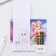 Set: block of sheets with coloring and wax crayons "Believe in miracles"