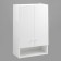 Cabinet hinged for the bathroom "PS 50" with a niche, 78 x 50 x 23 cm