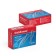 Office paper clips 32 mm, 100 pcs, Erichkrause, triangular, nickel