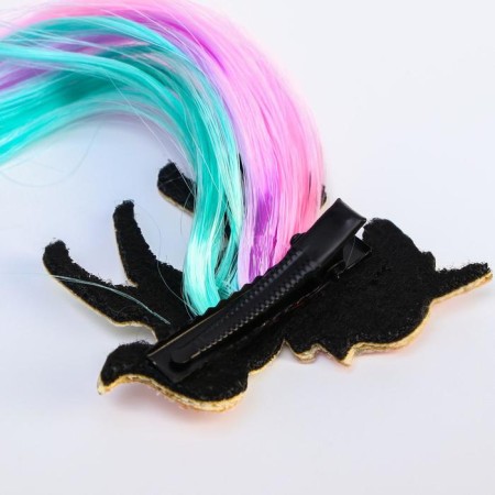 Hair strand on a clock "Unicorn" 40 cm-1