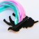 Hair strand on a clock "Unicorn" 40 cm