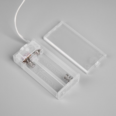 LED figure "Christmas tree" 36x17x6 cm, 20 LED, AAX2 batteries (not in the kit), warm white glow-3