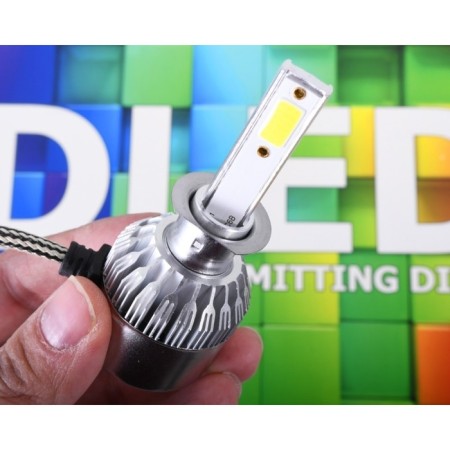 LED lamp DLED H1, C6 Original, 12V, 6500K, in a set 2 pcs-2