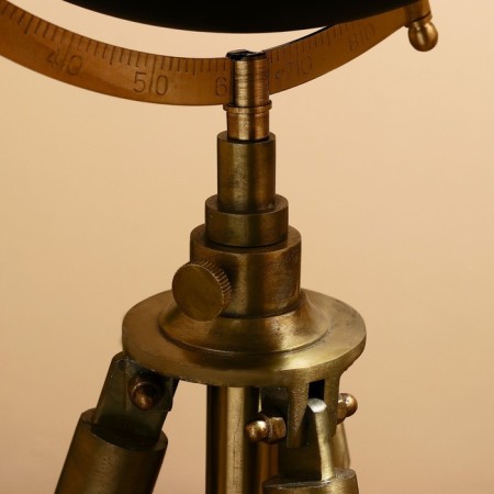Souvenir Globe "Black" on a tripod 35x35x76 cm-4