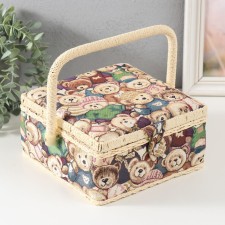 Casket for needlework 