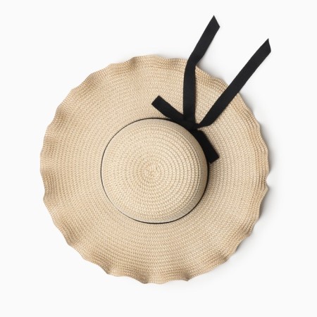 Women's hat minku, light brown color, rr 58-2