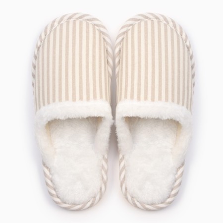 Women's slippers, size 36-37, beige-13