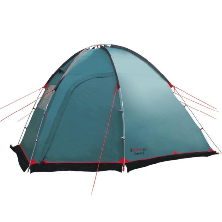 Tent, Casmping Dome 3 series, Green, 3-seater-1