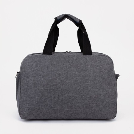 Sports bag with lightning, 3 outer pockets, color gray color-1