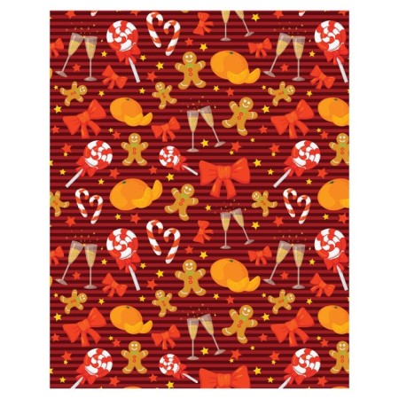 Pillow Golk "New Year's Complex, decorative, size 16x45 cm-1