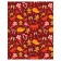 Pillow Golk "New Year's Complex, decorative, size 16x45 cm