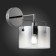 Wall lamp EVOLUCE. Sle155601-01. Nosta. 1x40 W, E14, 15x21 cm, color chromium