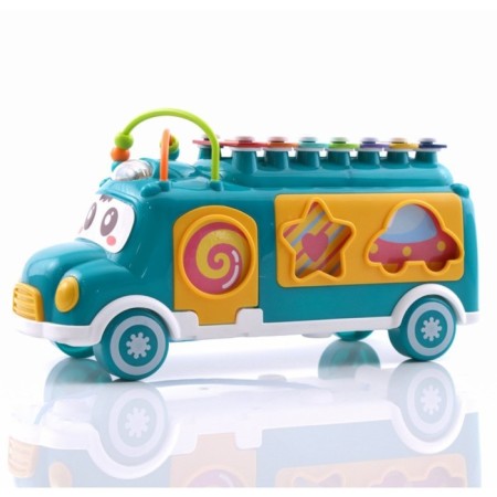 Musical Children's Center Everflo Happy Bus HS0413355, machine, MIX color-5