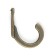 Hook furniture tundra TKO014, one -rod, bronze, 50 pcs