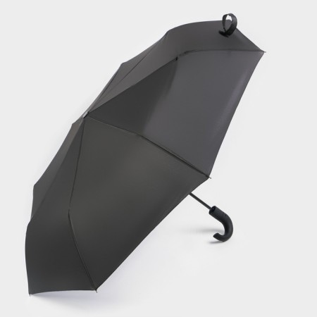 Automatic “plain” umbrella, 3 additions, 8 knitting needles, r = 48 cm, black color-4
