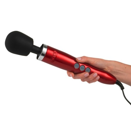 Vibration massager Doxy Die Cast, 37 cm, red-3