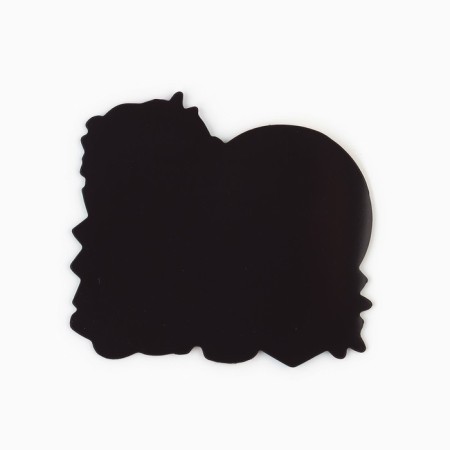 Magnet "I wish to live richly", 8 x 7.2 cm-2